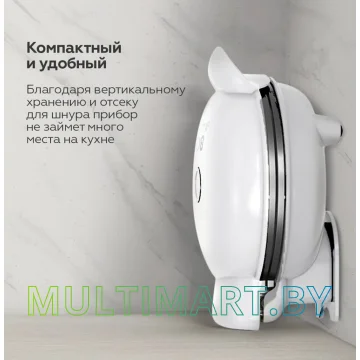Вафельница BQ ST2005 (белый) картинка 2